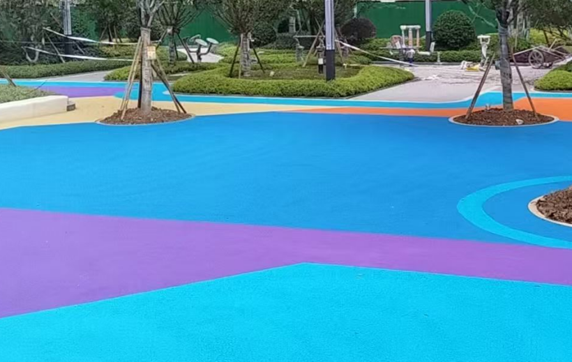 百色市epdm颗粒透气型塑胶跑道 - 价格