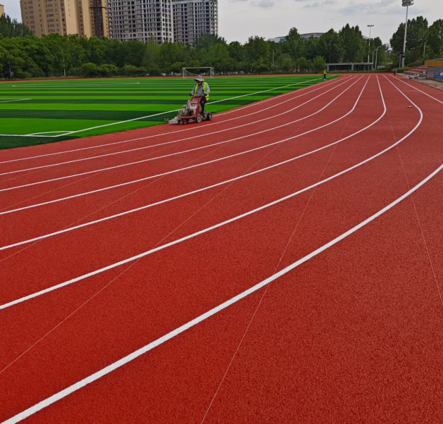 百色市渗水跑道新国标塑胶跑道 - 厂家